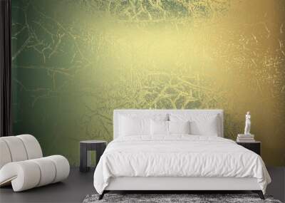 Golden Abstract  decorative paper texture  background  for  artwork  - Illustration Wall mural