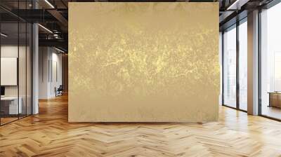 Golden Abstract  decorative paper texture  background  for  artwork  - Illustration Wall mural