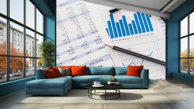 business analysis Wall mural