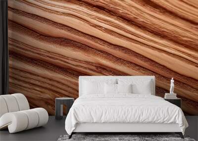 elm wood texture background in macro lens shoot Wall mural