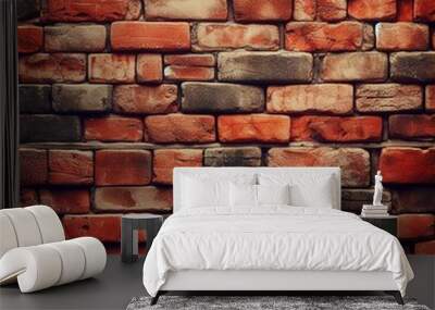 old brick wall back ground Wall mural