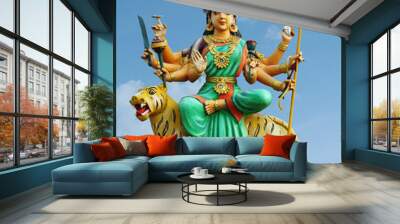 Hindu Goddess Amman Wall mural