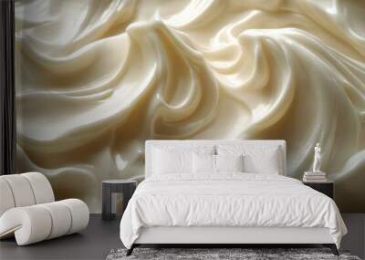 Close up of a cream Wall mural