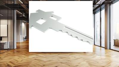 3d rendering of a house key Wall mural