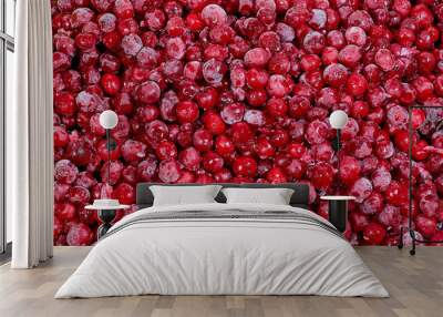 frozen cherry Wall mural