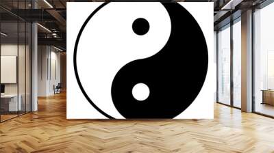 yinyang Wall mural