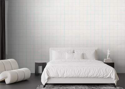 graph paper background Wall mural