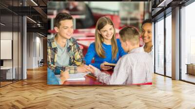 teenagers Wall mural