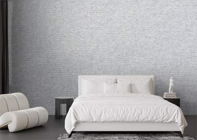 Grey fabric texture. Clothes background. Close up Wall mural