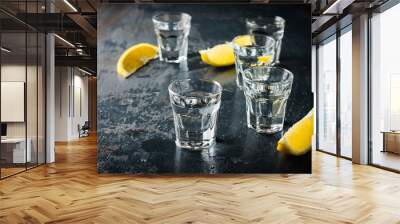 Lemon vodka. Wall mural