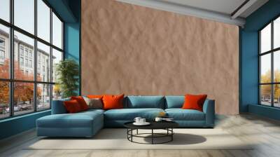 Natural clay texture background. Wet clay material for craft. Wall mural