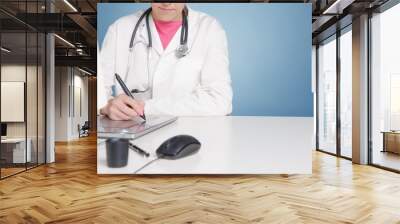 female medical doctor Wall mural