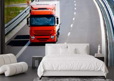 trucks Wall mural