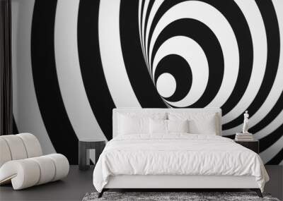 abstract background spiral Wall mural