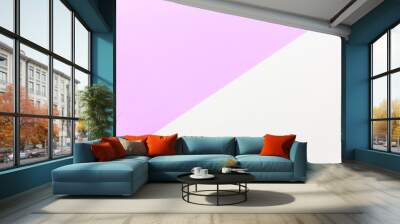 Pink and yellow soft pastel paper color for background. Wall mural