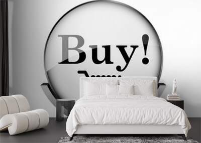 Buy icon Wall mural