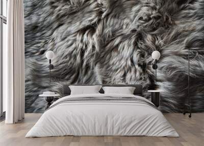 fur dog skin wolf animal hair bear white texture fabric pattern faux brown grey cat coat background fox  macro carpet hairy wallpaper closeup fluffy detail winter black wild Wall mural