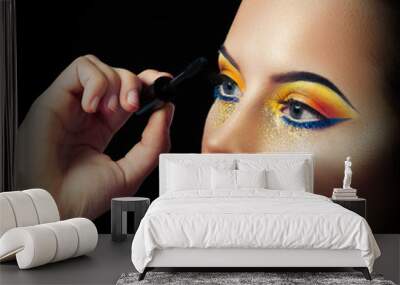 Professional Make up concept Wall mural