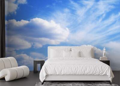 Blue sky Wall mural