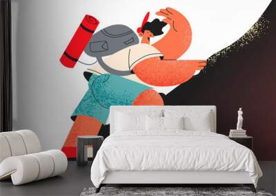 Inspiration, motivation, target concept Wall mural