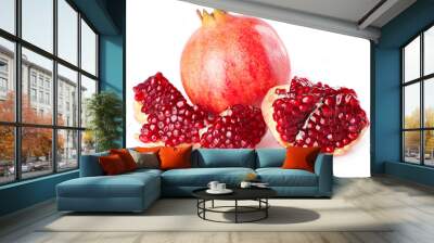 Fresh pomegranate Wall mural