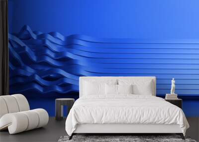 Abstract 3D render Wall mural