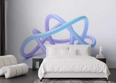 Abstract 3D Render Wall mural