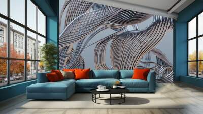 Abstract 3D Render Wall mural