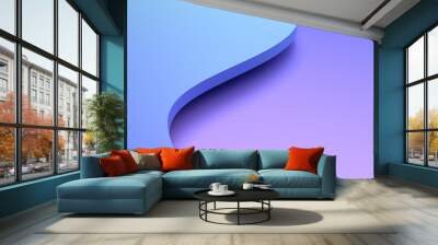 Abstract 3D Render Wall mural