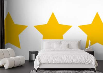 Five star rating Wall mural