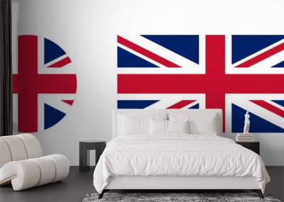 Flag of the United Kingdom Wall mural