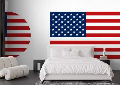 Flag of the United States Wall mural