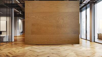 Natural wood board for floors or walls, used for background images or adding text.
 Wall mural