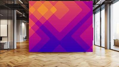 Colorful background abstract or various design artworks, business cards. Future geometric template with transition. Gradient background design composition. Good for placards, banner, flyer, etc. Wall mural