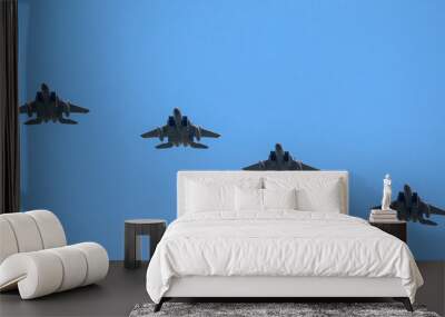 US Air Force fighter jet formation Wall mural