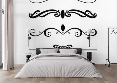 abstract design elements ,borders Wall mural