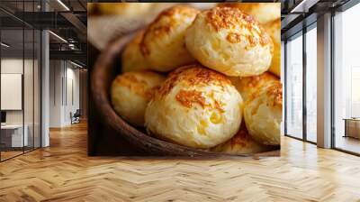 Chipa is a brazilian snack cheese bread Wall mural