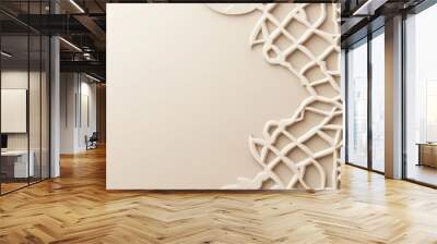 Abstract Beige Pattern Background Wall mural