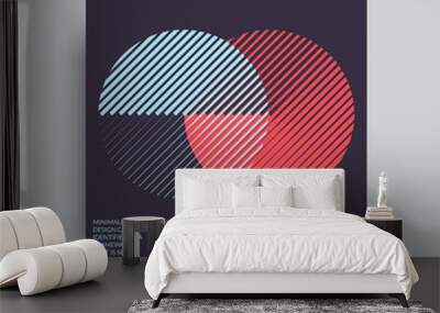 Abstract Posters Art Graphic Backgrounds Wall mural