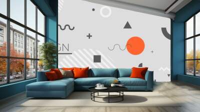 Modern colored background Wall mural