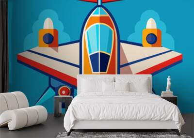 airplane vector design  Wall mural