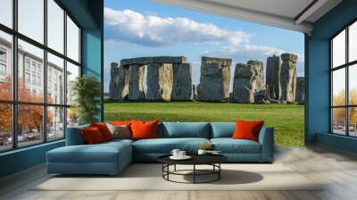 Prehistoric megalithic monument Stonehenge Wall mural