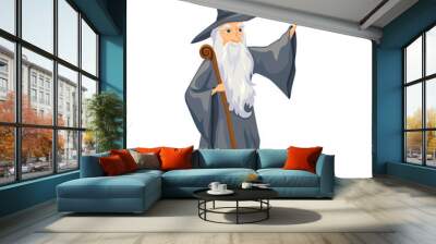 Wizard. Old man Wall mural