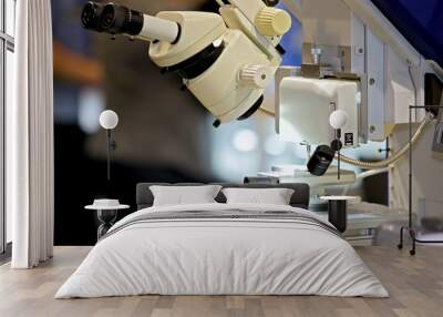 microscope Wall mural