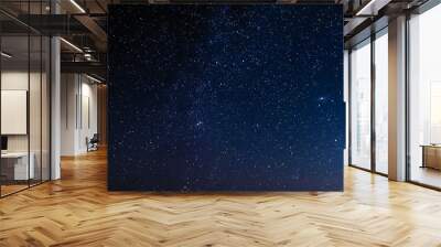 Night sky with stars and galaxy in outer space, universe background Wall mural