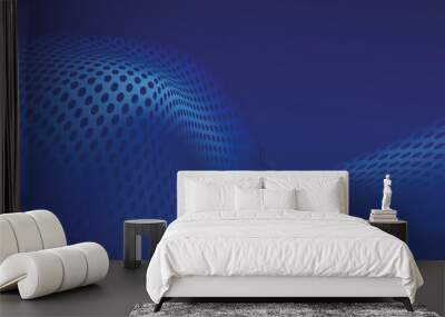 Abstract Blue Background Texture Wall mural