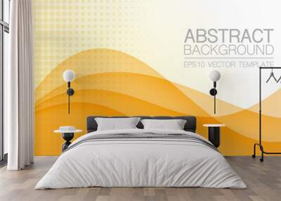 Abstract vector background for design, wallpaper, banner, card, illustration, web, presentation, cover. Wall mural