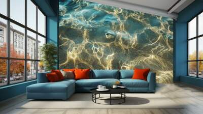 clear water texture Wall mural