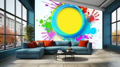 Holi Background Wall mural