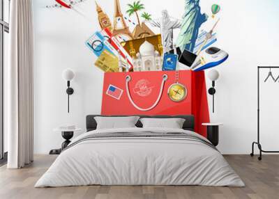 holiday package Wall mural